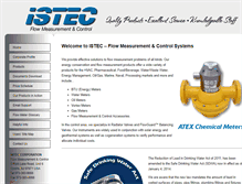 Tablet Screenshot of istec-corp.com